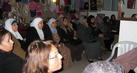 منتدى جمعية نساء ضد العنف للمجموعات النسائية القيادية في لقاءه الأخير